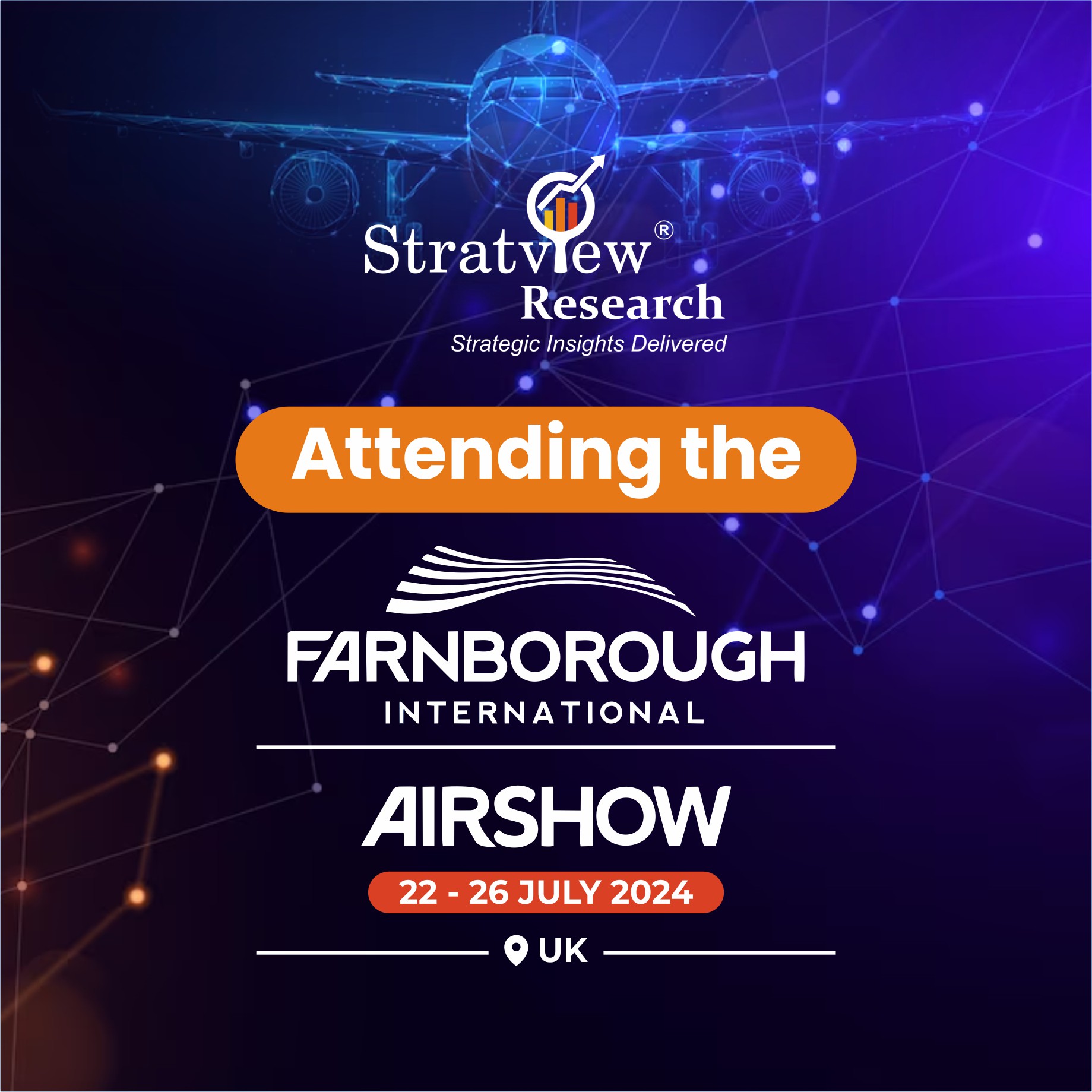 Stratview Research Awaits You at Farnborough Air Show 2024
